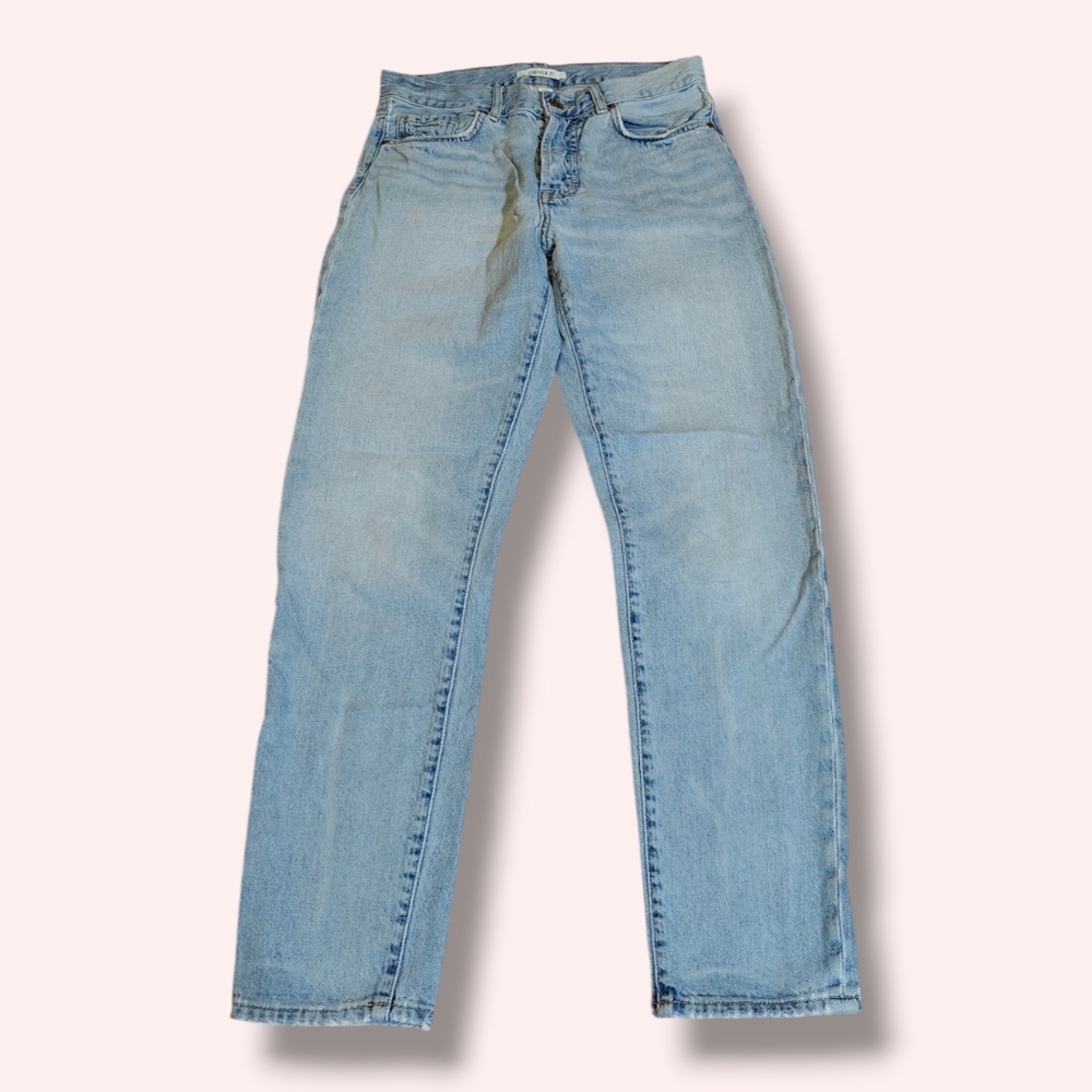 Forever 21 Light Blue High Rise Jeans
